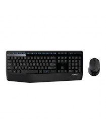 Logitech MK345 Comfort Wireless Keyboard and Mouse Desktop Kit   USB  Multimedia  Spill Resistant